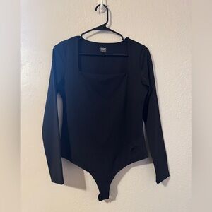 BASIC black Bodysuit size large